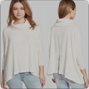 Free people sweater- burnt orange